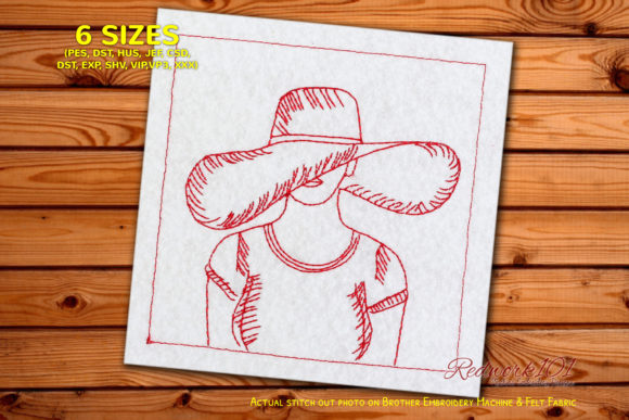 A Cozy Review of the Face Covered with Hat Embroidery