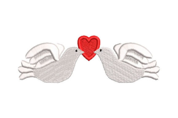 A Designer's Review of the Love Doves with Heart Embroidery