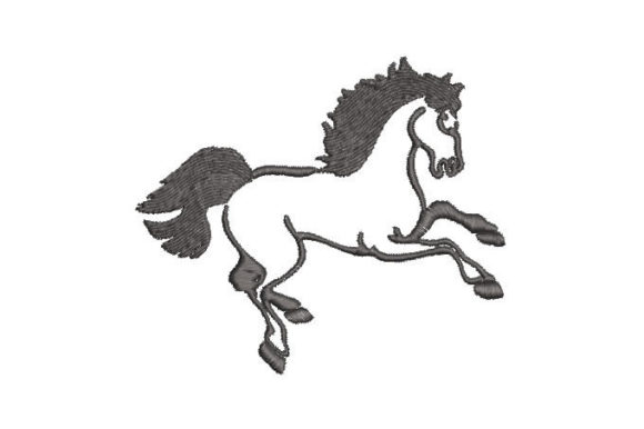 A Jumping Horse Design for Craft Fair Success