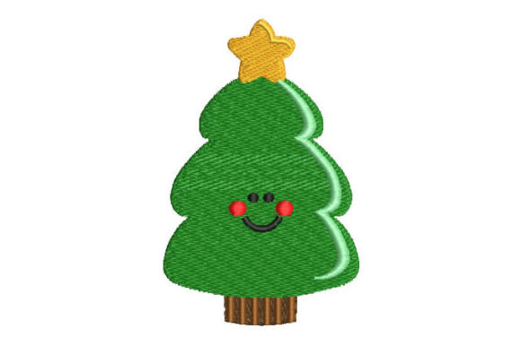 A Professional Designer's Review: Christmas Tree Face Embroidery