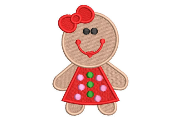 Embroidery Designer Review: Christmas Cookie Character for Gifts
