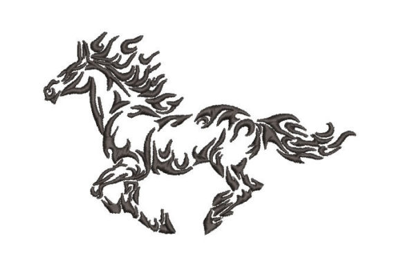 Evaluating the Horse Portrait Embroidery Design for Real Projects