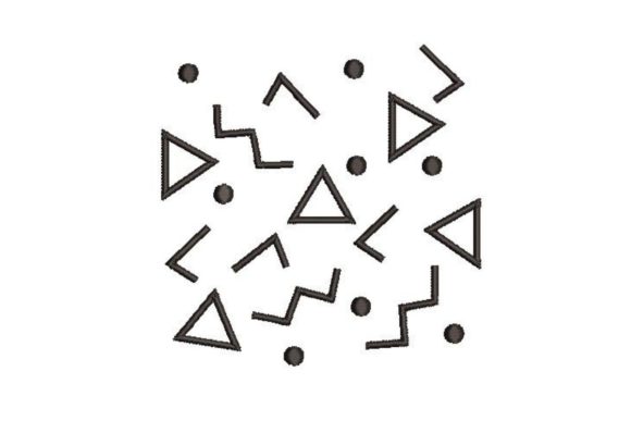 Retro Black and White Shapes for Business Branding