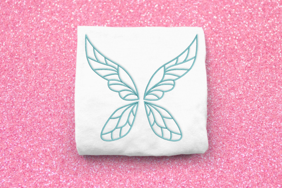 Should You Sell Embroidery with Fairy Wings Outline?