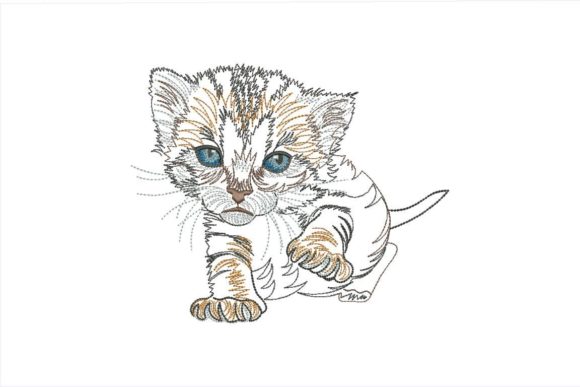 Why the Tiny Kitten Embroidery Design is a Sweet Apparel Addition